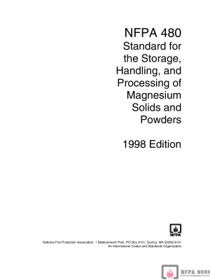 NFPA 480 PDF NFPA 480 PDF